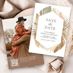 Reserve A Data Rustic Pampas Dried Palm Deixa Foto De Casamento