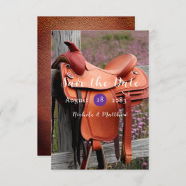 Reserve A Data Rustic Romance: Saddle na cerca