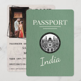 Reserve A Data Sage Green India Passport Salvar Data