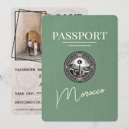 Reserve A Data Sage Green Marrocos Passaporte Salvar Data