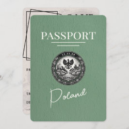 Reserve A Data Sage Green Polônia Passport Salvar a Data