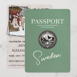 Reserve A Data Sage Green Suecia Passport Salvar a Data