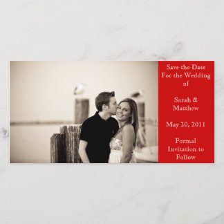 Reserve A Data Salvar a data - vermelho