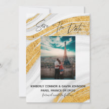 Salvar a data |White, Cinza e Garrafas Douradas