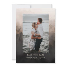 Salvar data de casamento com tinta escura