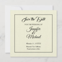 Salvar o bege clássico de data