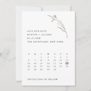 Reserve A Data Salvar O Calendário De Data