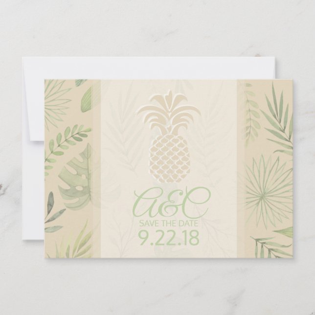 Reserve A Data Salve a Data Abacaxi (Frente)