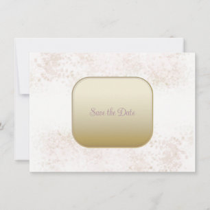 Reserve A Data Salve a Data Blush Flush e Dourado
