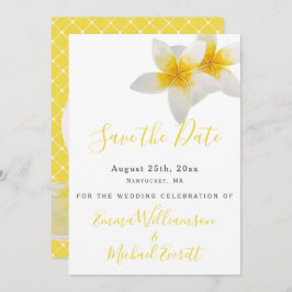 Reserve A Data Salve a Data | Casamento com Flores Tropicais Amar
