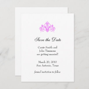 Reserve A Data Salve a data com o Motif Barroco