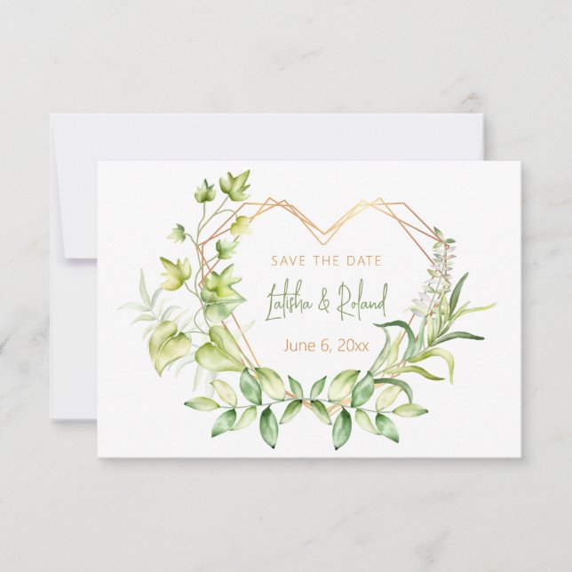 Reserve A Data Salve a Data Coração (Frente)