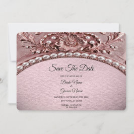 Reserve A Data Salve a Data da Flor Rosa