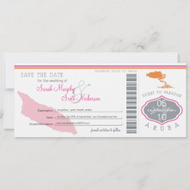 Reserve A Data Salve a Data de Embarque em Aruba