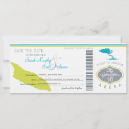 Reserve A Data Salve a Data de Embarque em Aruba