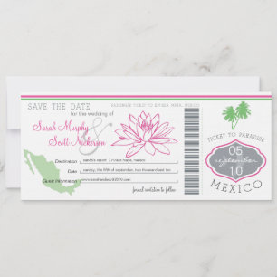 Reserve A Data Salve a Data de Embarque no México