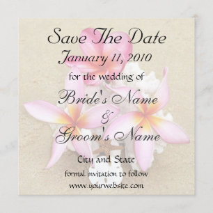 Reserve A Data Salve a data do casamento tropical