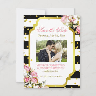 Reserve A Data Salve a Data Inserir Confetes Rosas Respirar Fundo