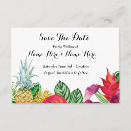 Reserve A Data Salve A Data Luau Rustic Aloha Luzes Tropicais