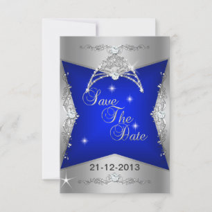 Reserve A Data Salve A Data Sweet 16 Blue Silver Tiara