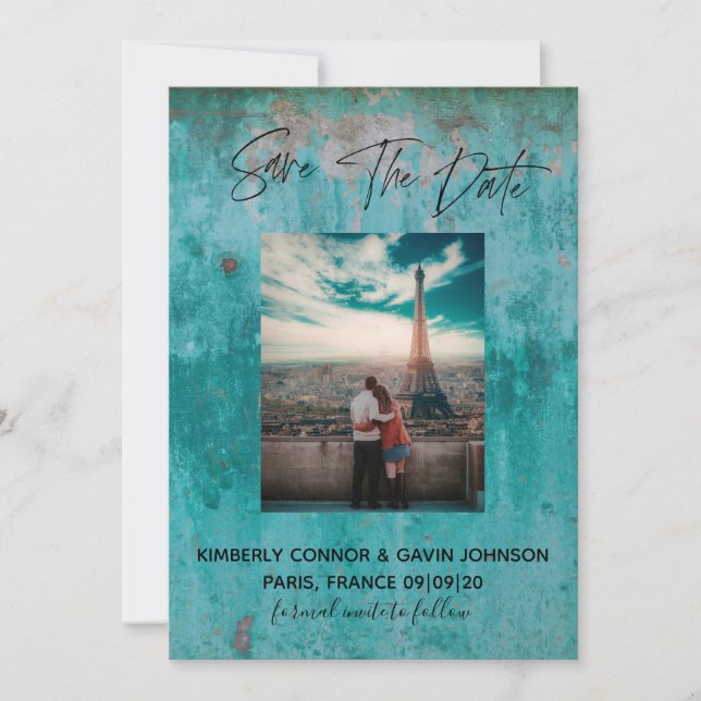 Reserve A Data Salve a Data |Turquoise Rust (Frente)