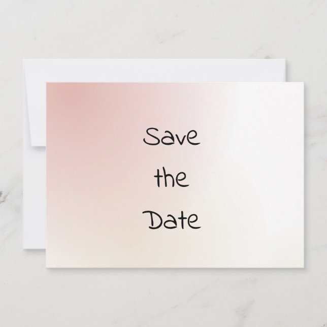 Reserve A Data Salve o Dia com Aquarela Casual (Frente)