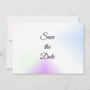 Reserve A Data Salve o Dia com respingo de aquarela