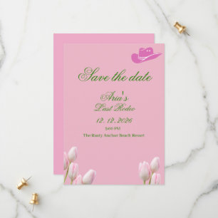 Reserve A Data Salve o dia da despedida de solteira Boho Coastal