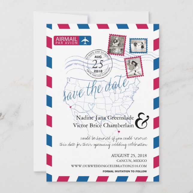 Reserve A Data San Diego Cancun Airmail Salvar a Data (Frente)