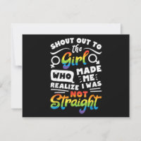 Saudação à Garota Orgulho Lésbico Camiseta LGBT G