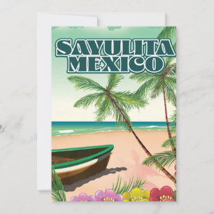 Reserve A Data Sayulita Mexico Beach poster