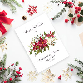 Reserve A Data Scarlet Red Poinsettia Florals Salvem a Data