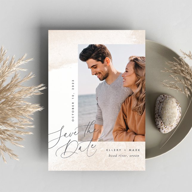 Reserve A Data Script de lavagem neutra | Foto vertical (Criador carregado)