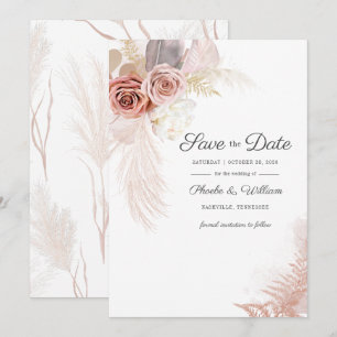Reserve A Data Script Floral Terracotta de Grass Moderno