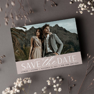 Reserve A Data Script Suave Casamento de Fotografias Horizontal