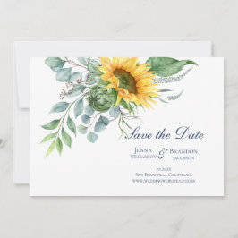 Reserve A Data Scripts de Girassol de Casamento Salvar a Data