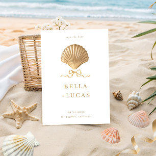 Reserve A Data Seashell com um Casamento de Destino de Praia Dour