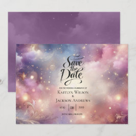 Reserve A Data Shimmering Celestial Stardust Skies Casamento