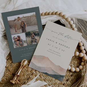 Reserve A Data Sierra Dusk   Casamento Rustic Southwest Mountain