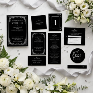 Reserve A Data Silver Elegance Collection Wedding Save the Date