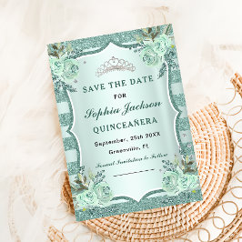 Reserve A Data Silver Royal Green Quinceanera