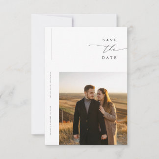 Reserve A Data Simple Elegant Modern Photo Wedding Budget