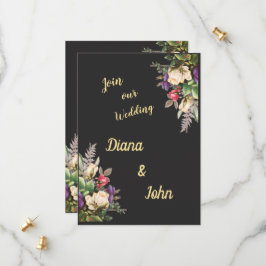 Reserve A Data Simple modern invitation, simple, minimalist