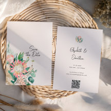 Simples Floral Eucalipto Grama Pampas Protea