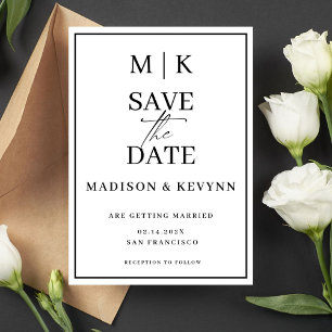Reserve A Data Simples Minimal e Chic Casamento Salve A Data