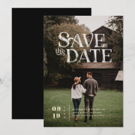 Reserve A Data Simples Moderno Boho | Foto Salve a Data