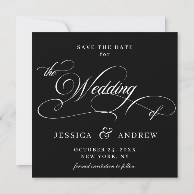 Reserve A Data Simplesmente Elegante - Marcação de casamento - Sa (Frente)