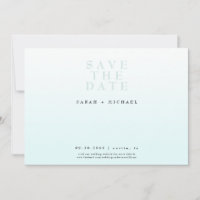 Simplesmente Moderno Gradiente Azul De Gelo