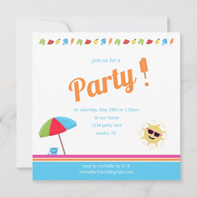 Reserve A Data Simplesmente Verão (Frente)