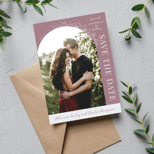 Reserve A Data Simplicidade Floral 1 Bege Save The Date